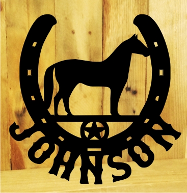 Horseshoe Ranch Sign